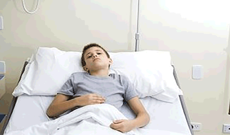 علی اصغر&nbsp;هشت&zwnj;ساله به دلیل&nbsp;تب بستری شده است.