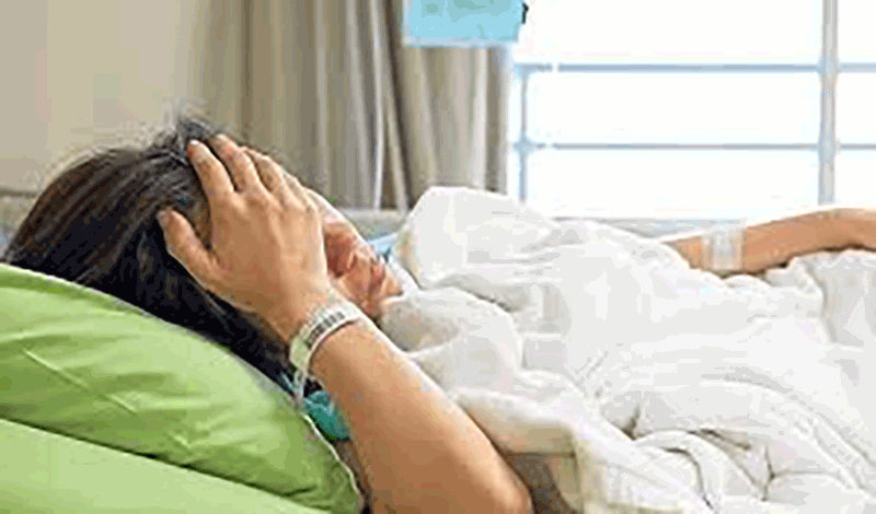 فرشته پانزده&zwnj;ساله&nbsp;به دلیل تروما به سر بستری شده است.