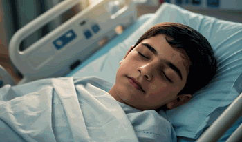 محمدطاها پانزده&zwnj;ساله به دلیل افت پلاکت خون بستری شده است.