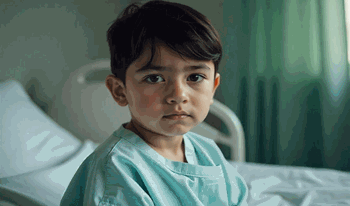 آیهان شش&zwnj;ساله به دلیل آپاندیس بستری شده است.