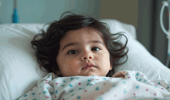 یسنا(4)سه&zwnj;ساله&nbsp;به دلیل&nbsp;هپاتیت بستری شده است.