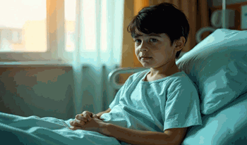 محمدطاها&nbsp;نه&zwnj;ساله به دلیل&nbsp;تشنج بستری شده است.