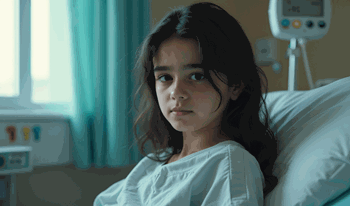 الینا دوازده&zwnj;ساله&nbsp;به دلیل سوختگی بستری شده است.