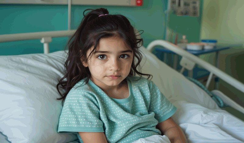 مهشید(3)دوازده‌ساله به دلیل دیابت بستری شده است. مهشید(3)دوازده‌ساله به دلیل دیابت بستری شده است.