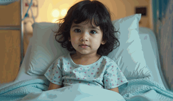 اسرا پنج&zwnj;ساله&nbsp;به دلیل&nbsp;آبسه مغزی بستری شده است.