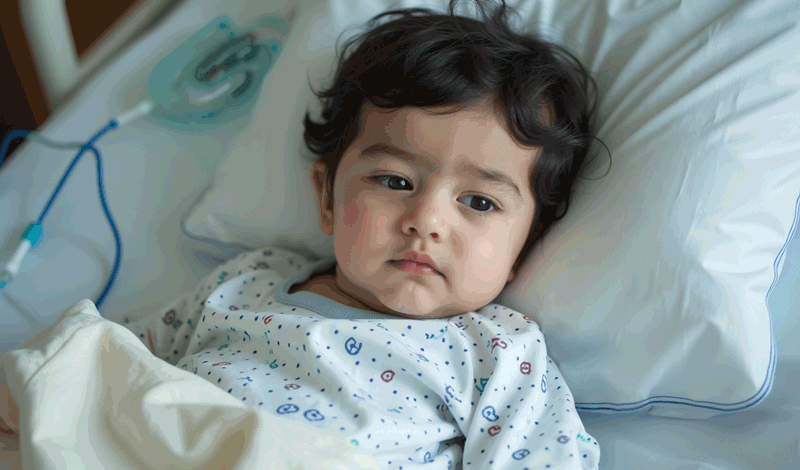 سیدکیان پنج&zwnj;ساله به دلیل مسمومیت غذایی بستری شده است.