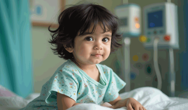 فاطمه&zwnj;ثنا یک&zwnj;ساله&nbsp;به دلیل عفونت ادراری&nbsp;بستری شده است.&nbsp;