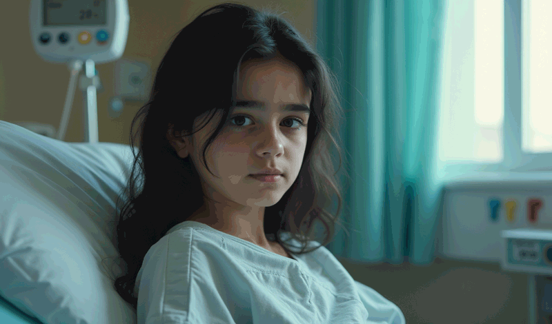 فاطمه(9)پانزده&zwnj;ساله به دلیل&nbsp;اختلال&nbsp;دوقطبی بستری شده است.