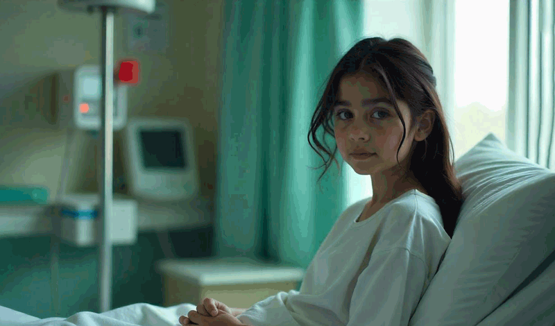 دینا&nbsp;شانزده&zwnj;ساله به دلیل&nbsp;شکستگی&nbsp;لگن بستری شده است.