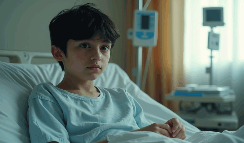 امیرمحمد سیزده&zwnj;ساله به دلیل&nbsp;کاهش سطح هوشیاری&nbsp;بستری شده است.