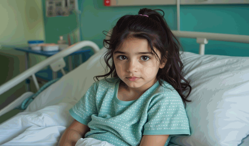 مینا&nbsp;نه&zwnj;ساله&nbsp;به دلیل&nbsp;کاهش سطح هوشیاری&nbsp;بستری شده است.