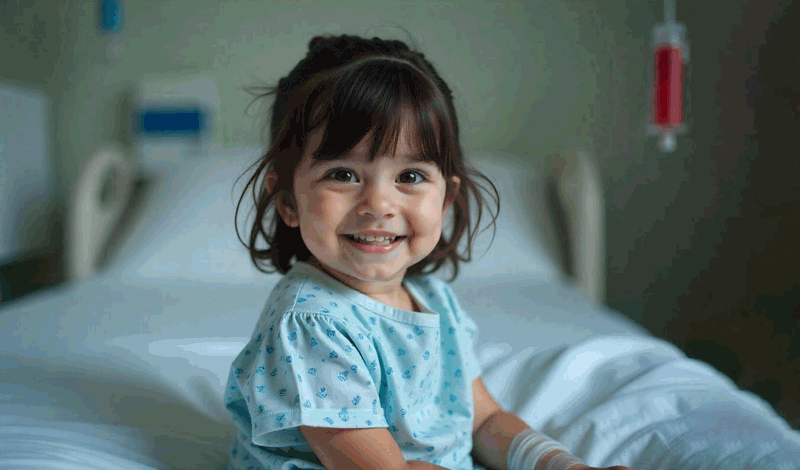 سارینا&nbsp;دوساله به دلیل تشنج بستری شده است.