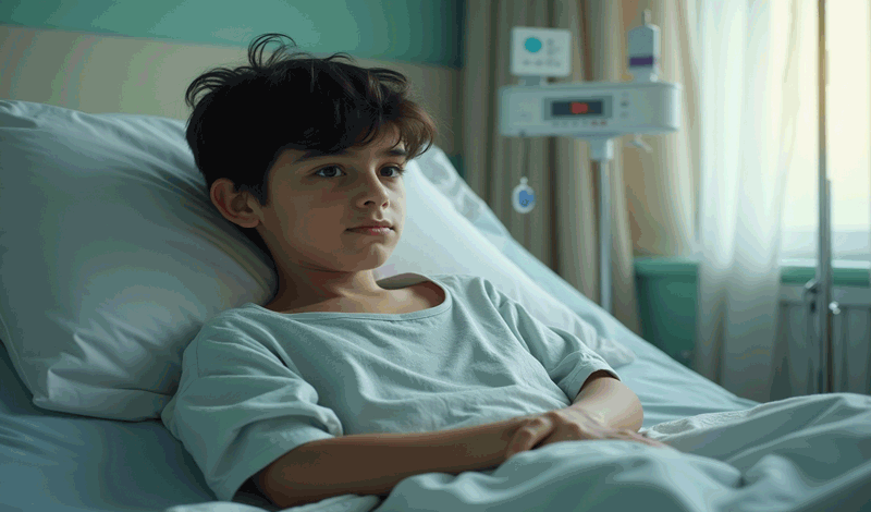 ابوالفضل&nbsp;نه&zwnj;ساله&nbsp;به دلیل&nbsp;سرماخوردگی بستری شده است.