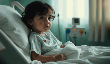 آرین&nbsp;هفت&zwnj;ماهه به دلیل&nbsp;آنفولانزا بستری شده است.