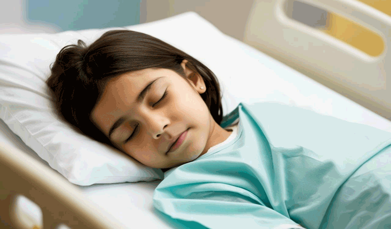 آنیا&nbsp;ده&zwnj;ساله&nbsp;به دلیل&nbsp;پیچ&zwnj;خوردگی تخمدان بستری شده است.