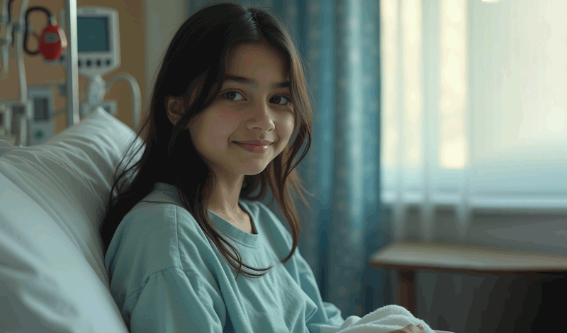 مانیا&nbsp;چهارده&zwnj;ساله&nbsp;به دلیل&nbsp;دیابت بستری شده است.&nbsp;