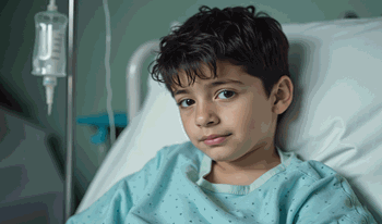 محمدطاها&nbsp;دوازده&zwnj;ساله به دلیل&nbsp;عفونت گلو بستری شده است.