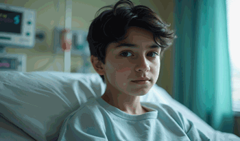 امیرصالح پانزده&zwnj;ساله&nbsp;به دلیل&nbsp;عفونت قارچی بستری شده است.