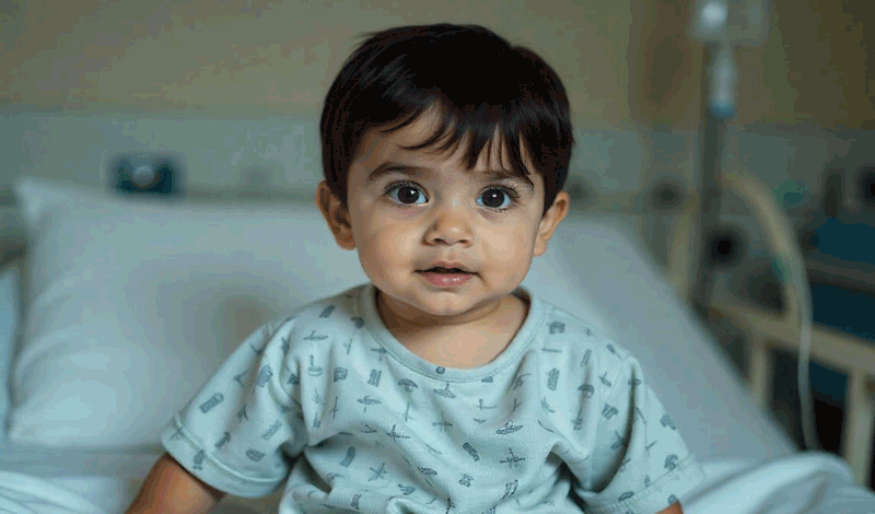 موسی(2)یک&zwnj;ساله به دلیل&nbsp;آنفولانزا بستری شده است.
