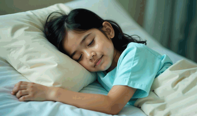 مریم(2)هفت&zwnj;ساله&nbsp;به دلیل&nbsp;تشنج بستری شده است.