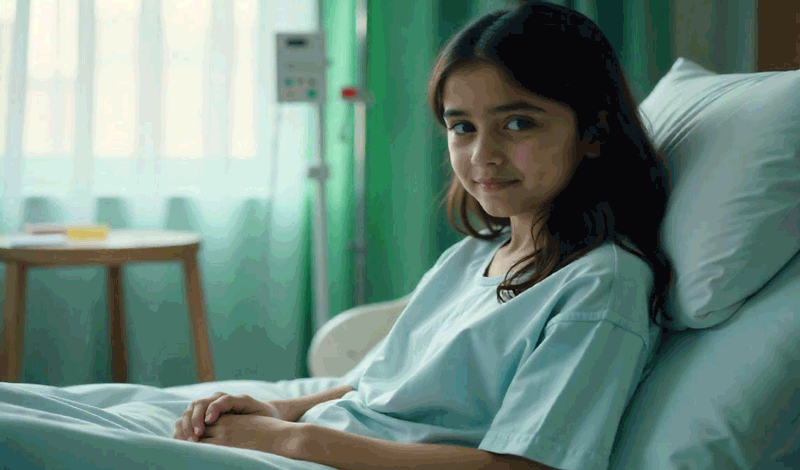 زهرا(4)چهارده&zwnj;ساله&nbsp;به دلیل استفراغ خونی بستری شده است.