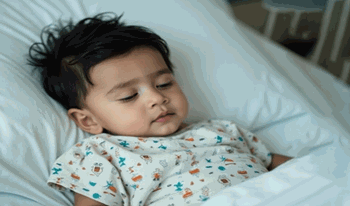 آرمان&nbsp;دوساله به دلیل&nbsp;تروما به دست بستری شده است.