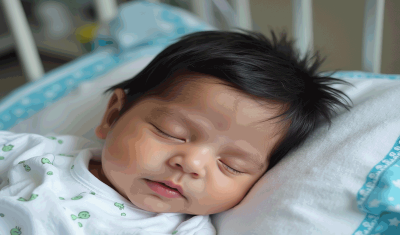 علی&nbsp;نه&zwnj;ماهه به دلیل&nbsp;مشکل پوستی بستری شده است.