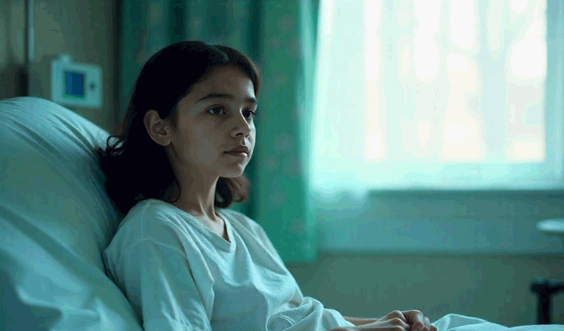 تینا&nbsp;سیزده&zwnj;ساله به دلیل&nbsp;تب بستری شده است.